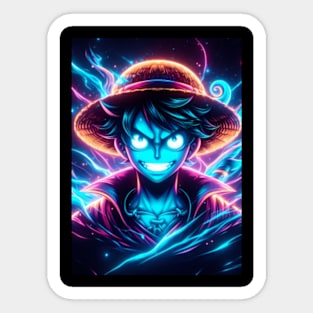 Monkey D luffy Sticker